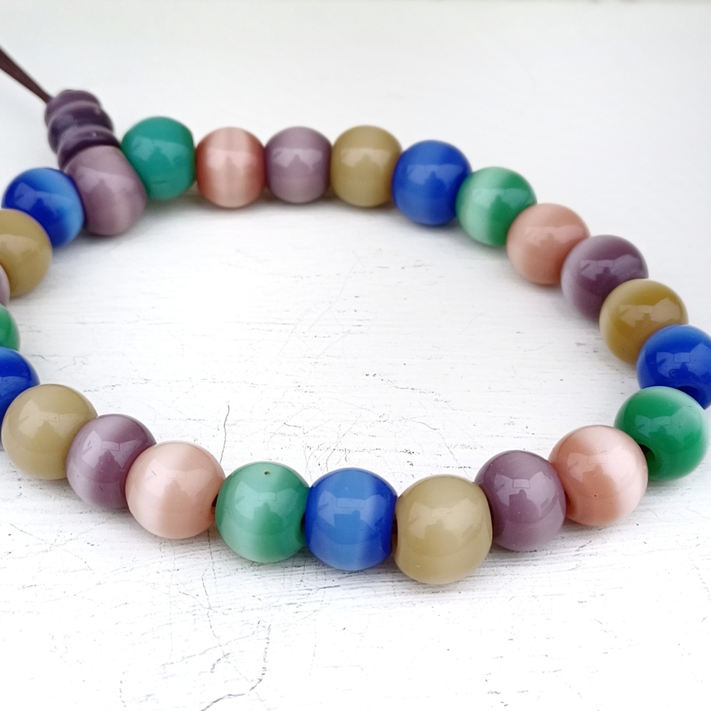 Glass Bead Bracelet